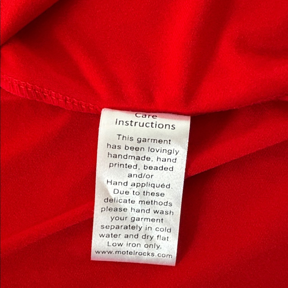 Motel Rocks Red Dress - Picture 5 of 7